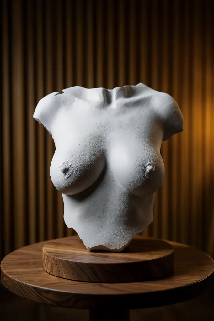 Finished sculpture
